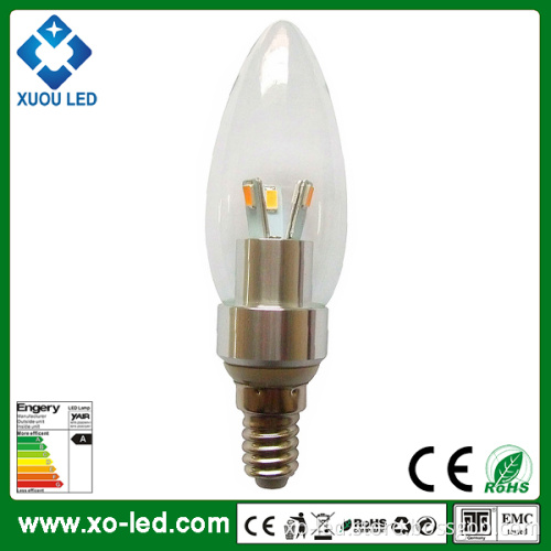 3W Non-Dimmable AC85-245V 5630 Candle Light E1/E14/E17/B15